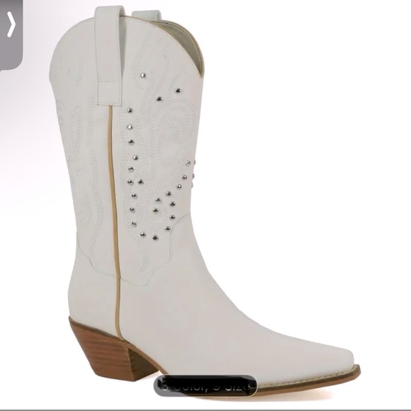 NEW 7.5 Western Mid Calf Pull-On Boots - Picture 3 of 3